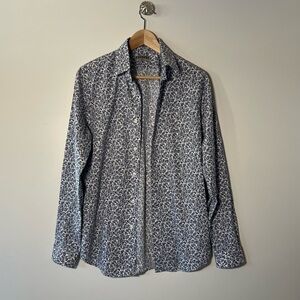 EXPRESS MEN’S FLORAL BUTTON DOWN DRESS SHIRT